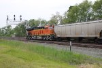 BNSF 3955 as a rear DPU